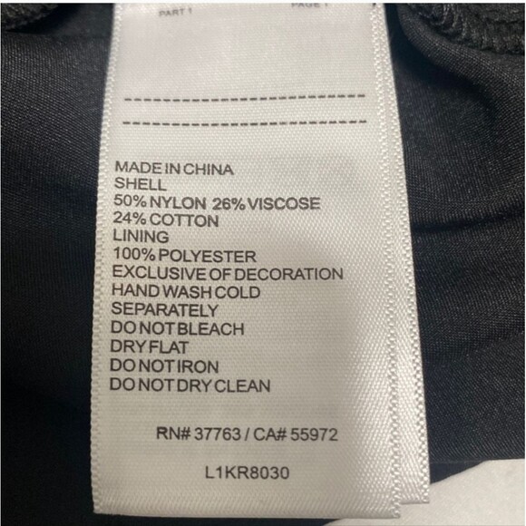 NWT Laundry by Shelli Segal Black Lace Collared Lined Top Women Size M - Picture 6 of 13